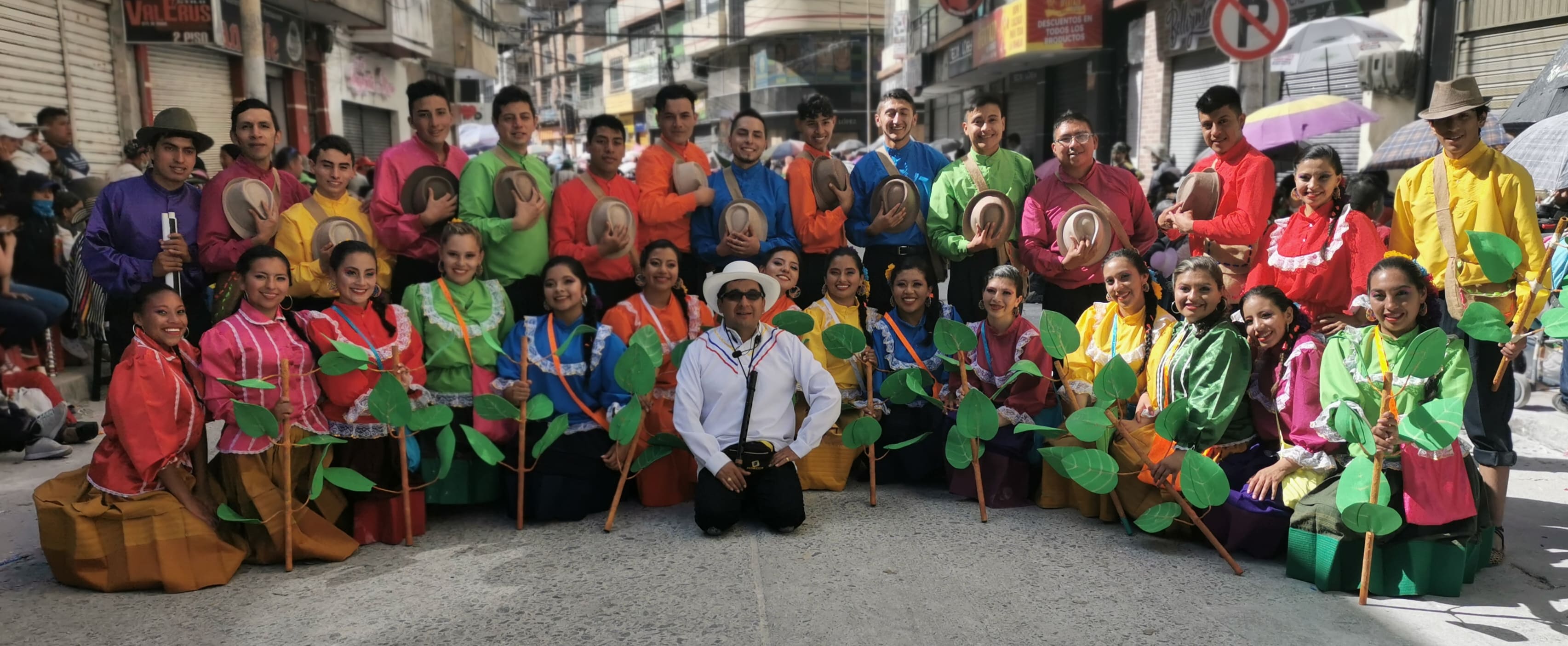 Grupo de danza de américa india